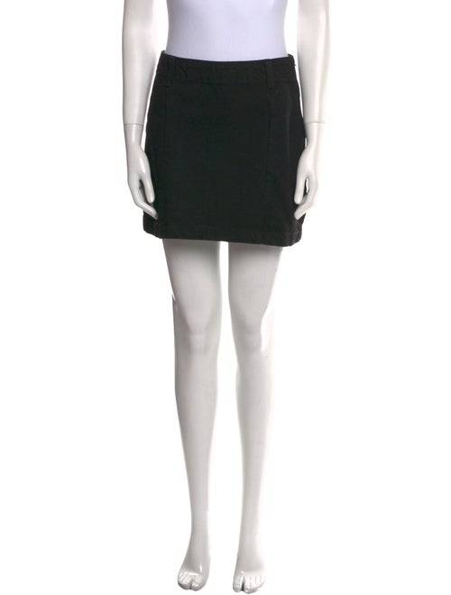 Reformation Ruffle Embellishment Mini Skirt