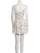Reformation Floral Print Mini Dress