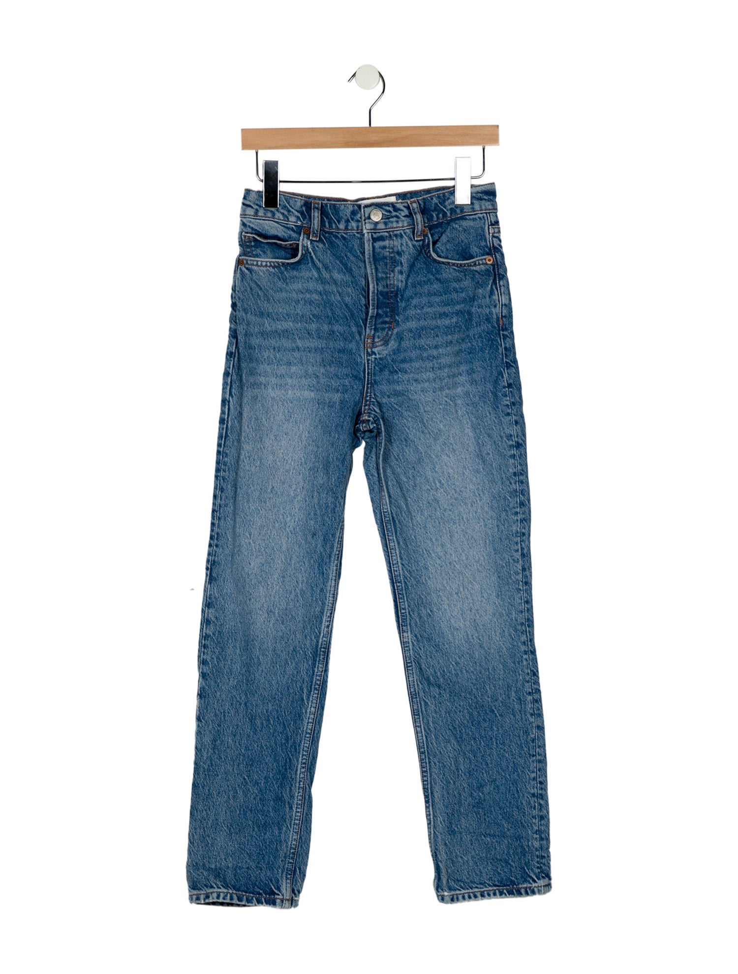 Reformation High-Rise Straight Leg Jeans