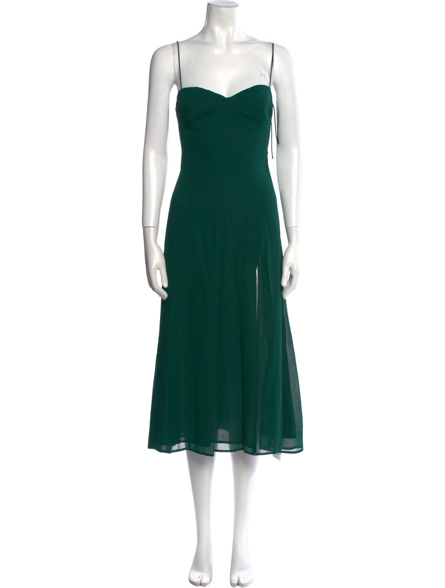 Reformation Square Neckline Mini Dress