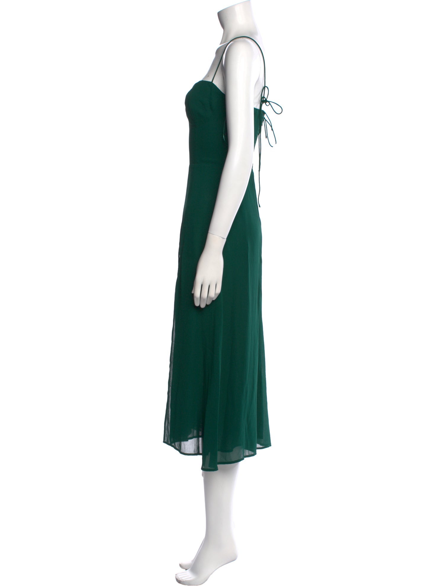 Reformation Square Neckline Mini Dress