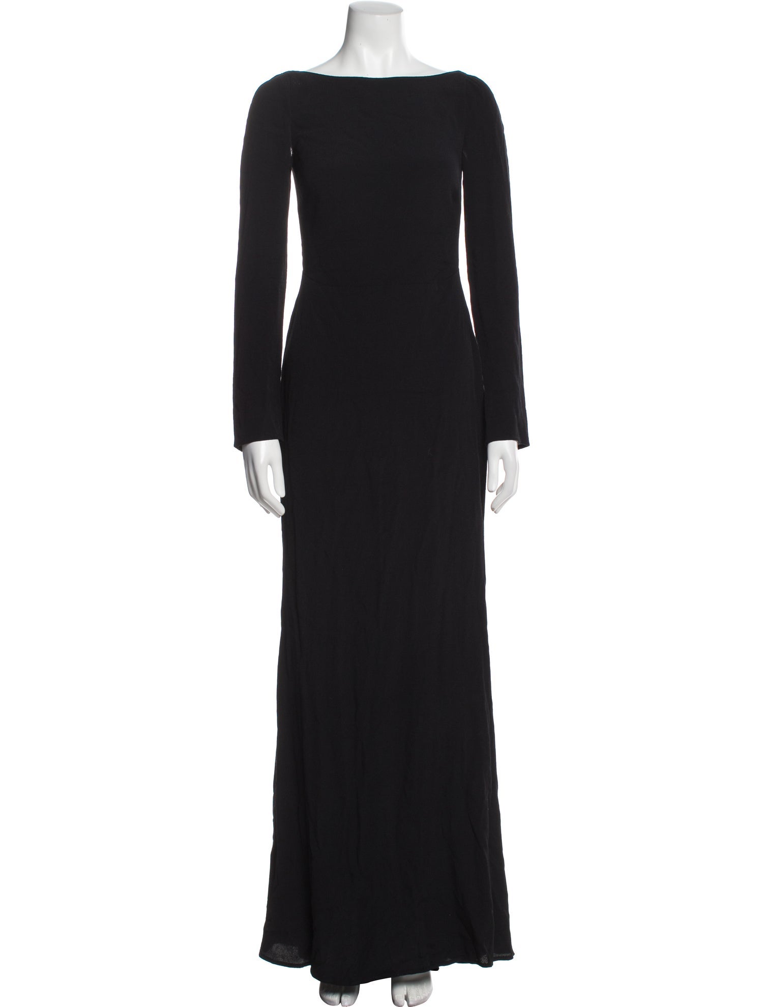 Reformation Bateau Neckline Long Dress