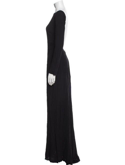 Reformation Bateau Neckline Long Dress