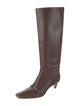 Reformation Leather Riding Boots