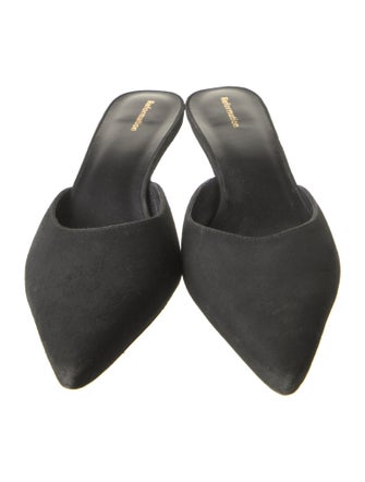 Reformation Suede Mules