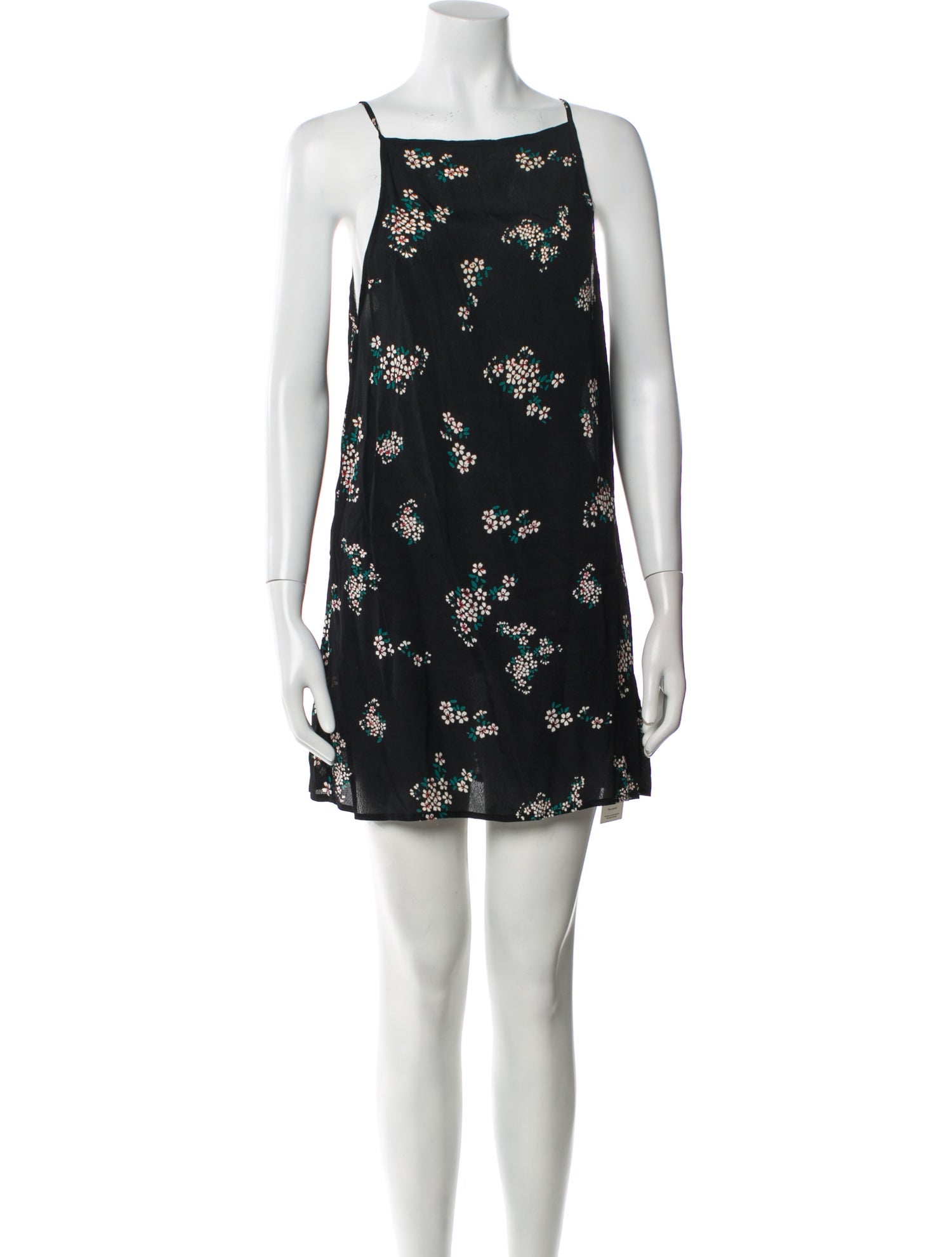 Reformation Floral Print Mini Dress
