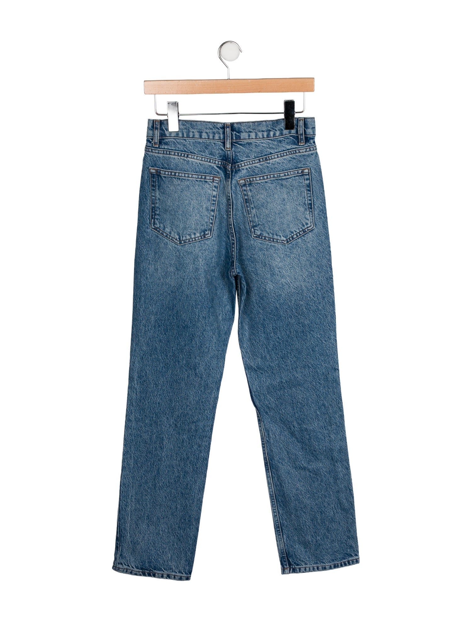 Reformation High-Rise Straight Leg Jeans