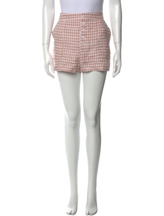 Reformation Linen Mini Shorts