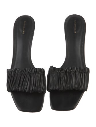 Reformation Leather Slides
