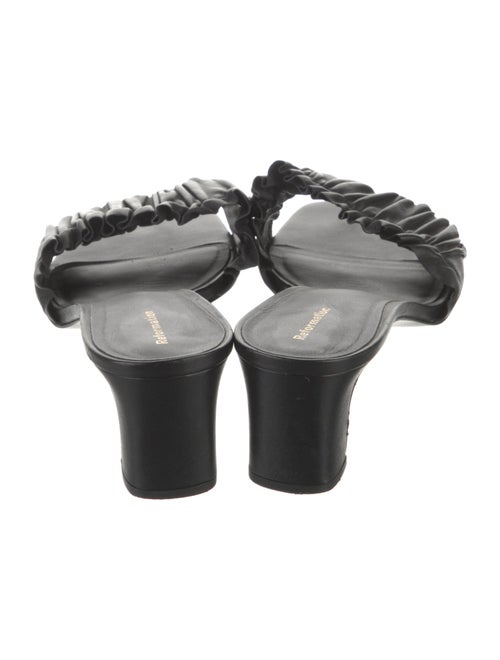 Reformation Leather Slides