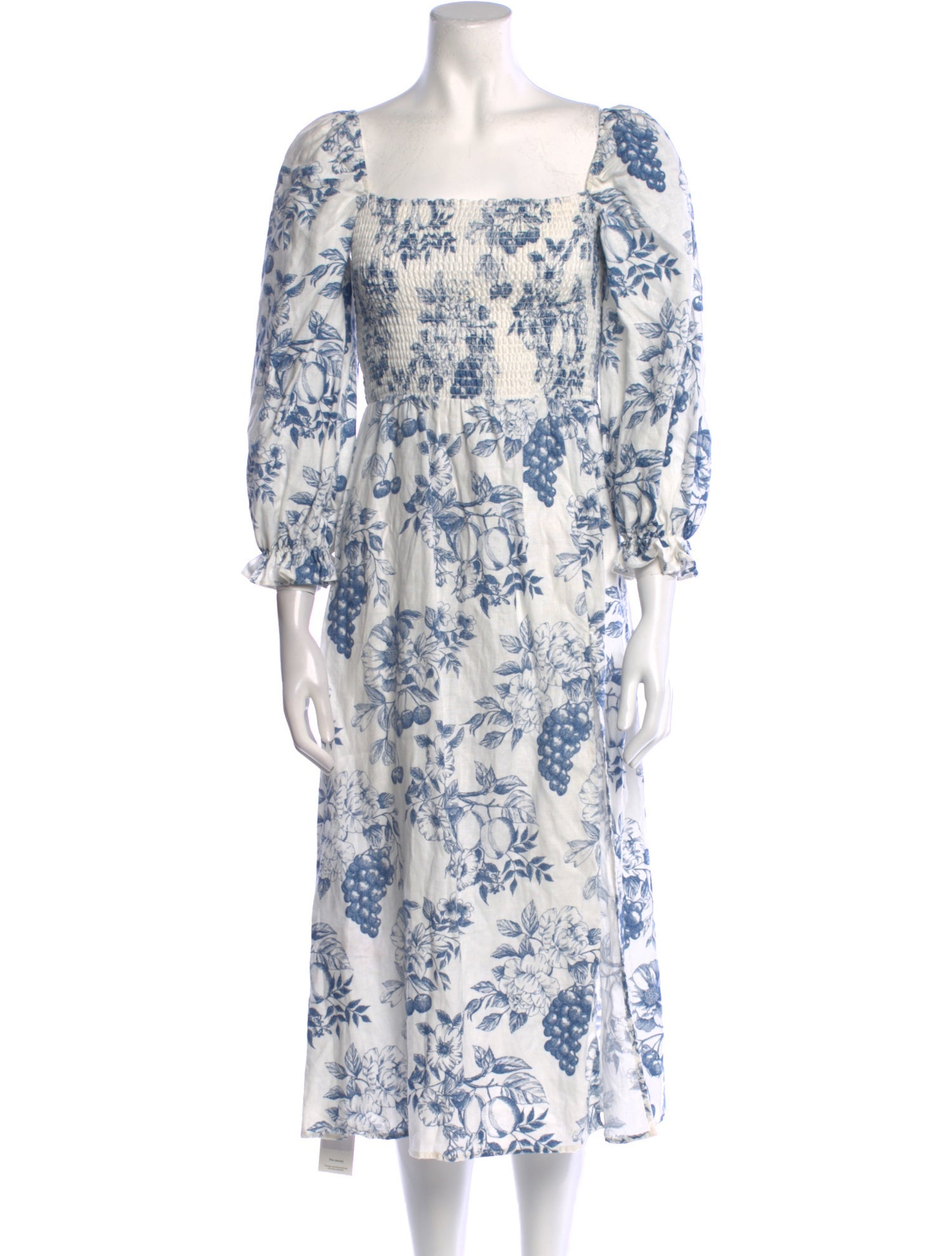 Reformation Linen Midi Length Dress