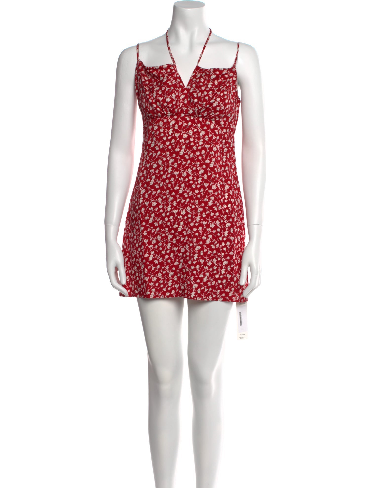 Reformation Floral Print Mini Dress