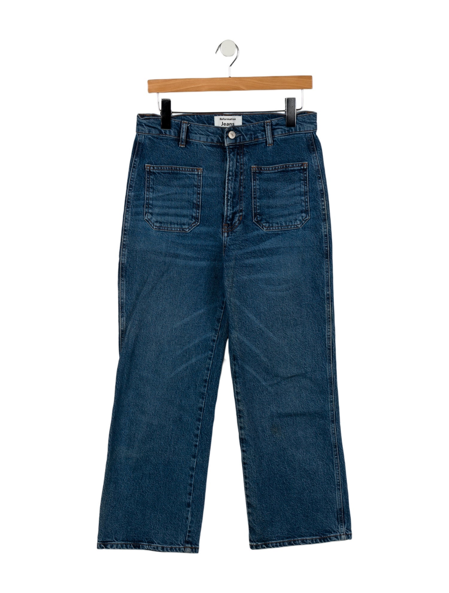 Reformation High-Rise Wide Leg Jeans