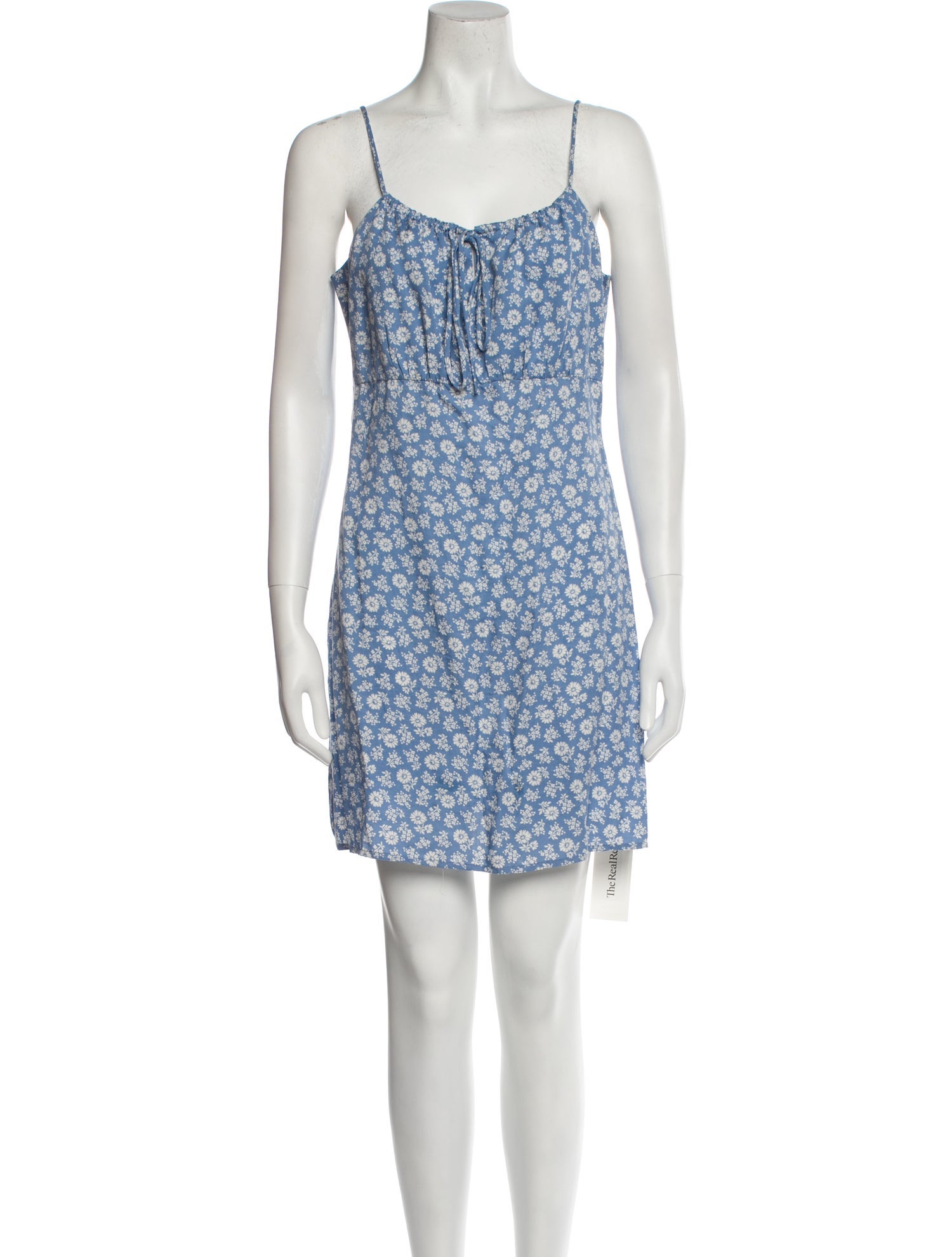 Reformation Floral Print Mini Dress