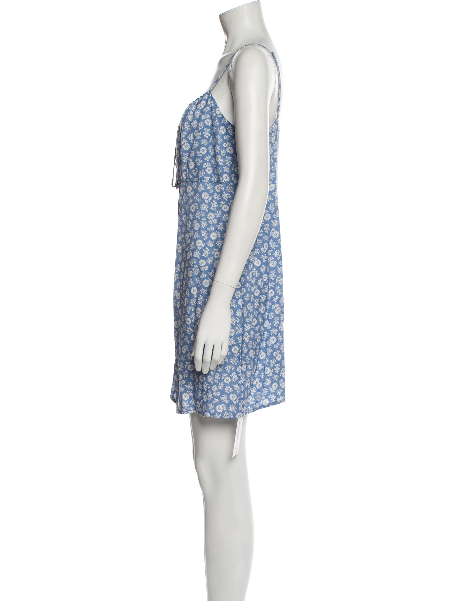 Reformation Floral Print Mini Dress