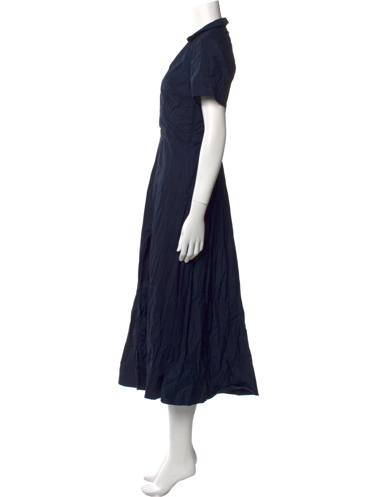 Reformation V-Neck Midi Length Dress