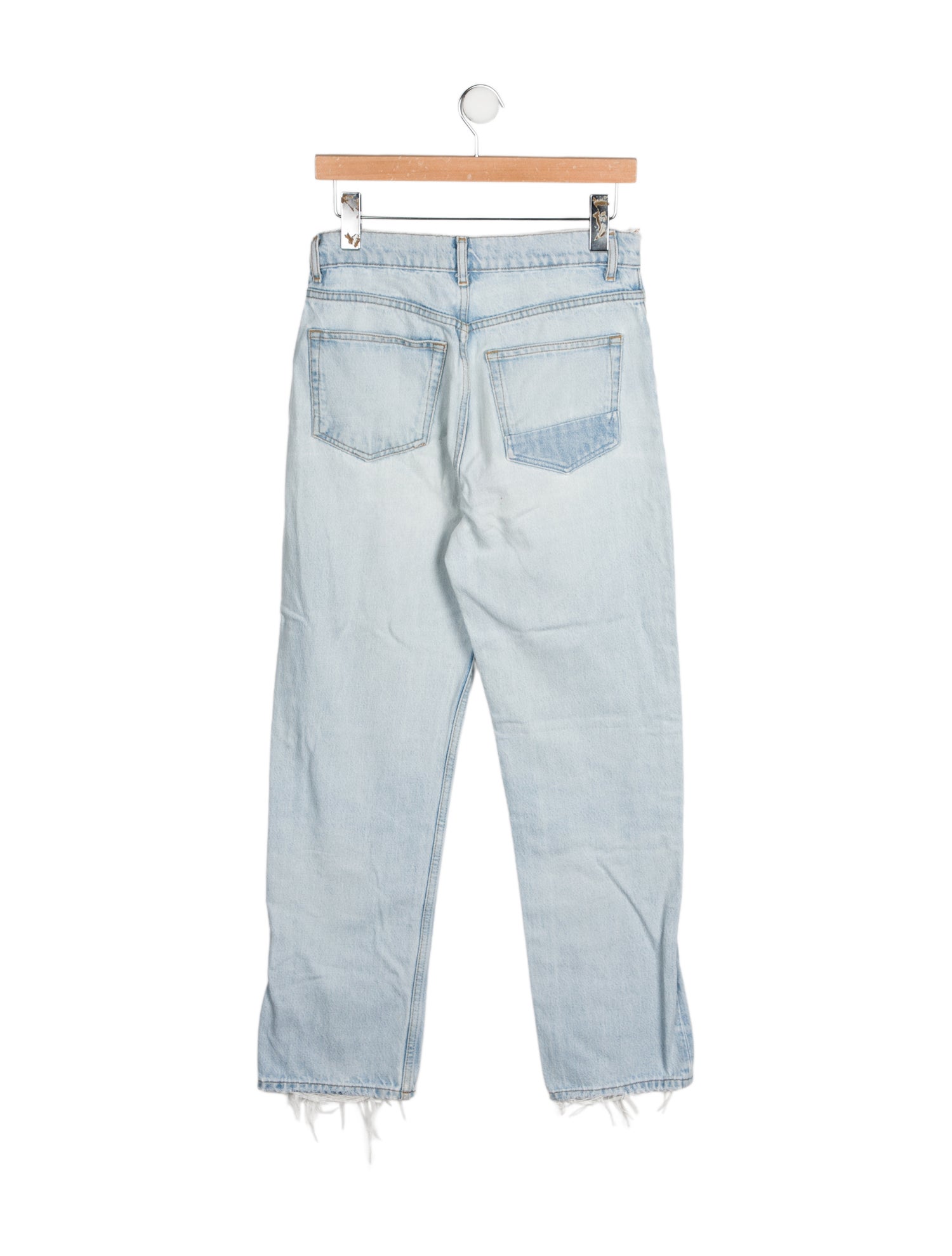 Reformation High-Rise Straight Leg Jeans