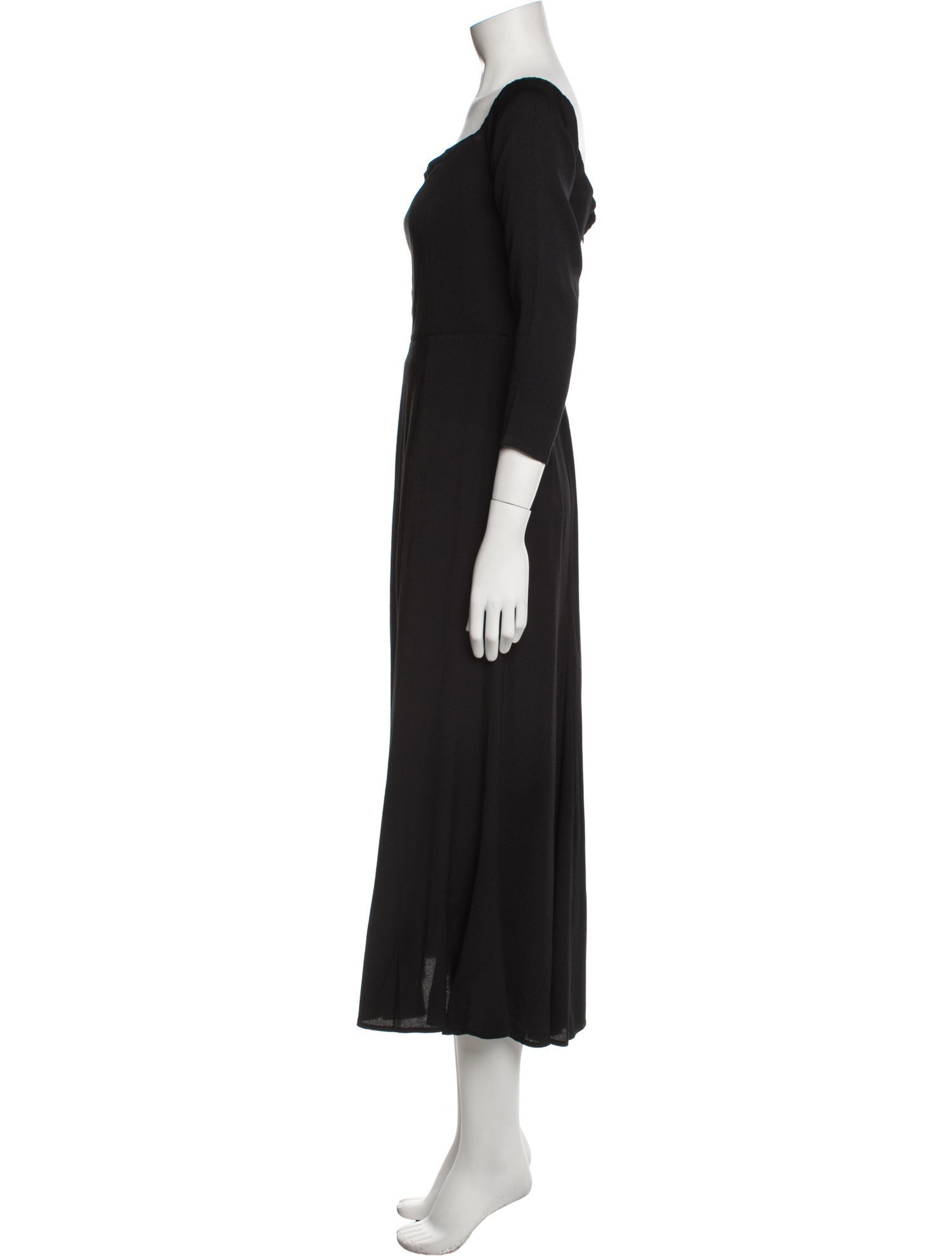 Reformation Bateau Neckline Long Dress w/ Tags