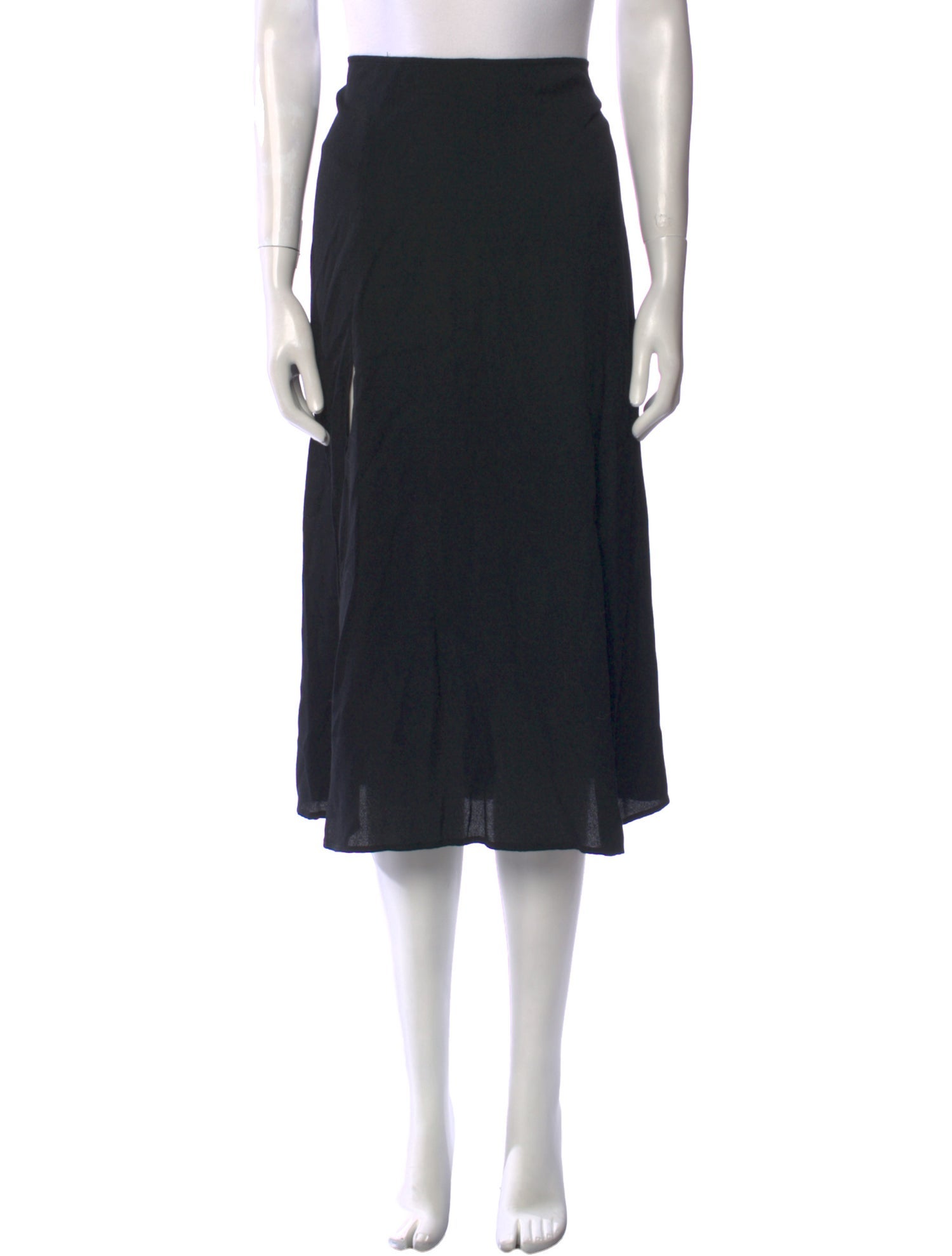 Reformation Cutout Accent Knee-Length Skirt