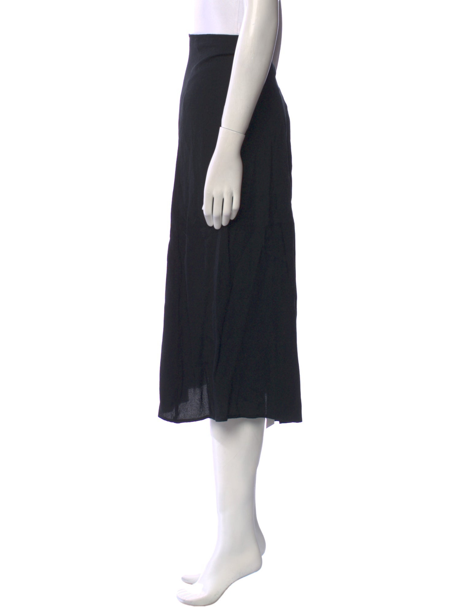 Reformation Cutout Accent Knee-Length Skirt