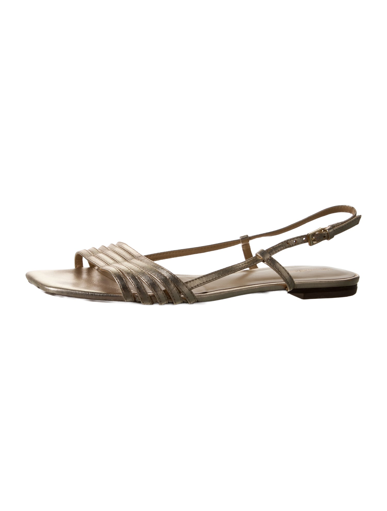 Reformation Leather Slingback Sandals