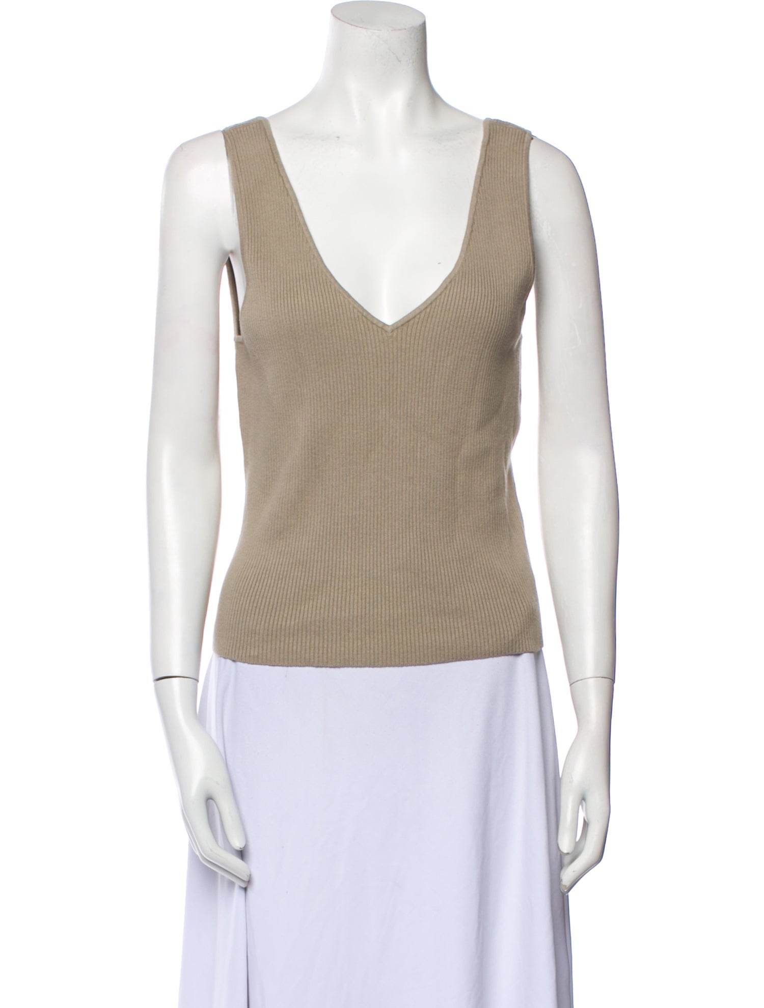 Reformation V-Neck Sleeveless Top