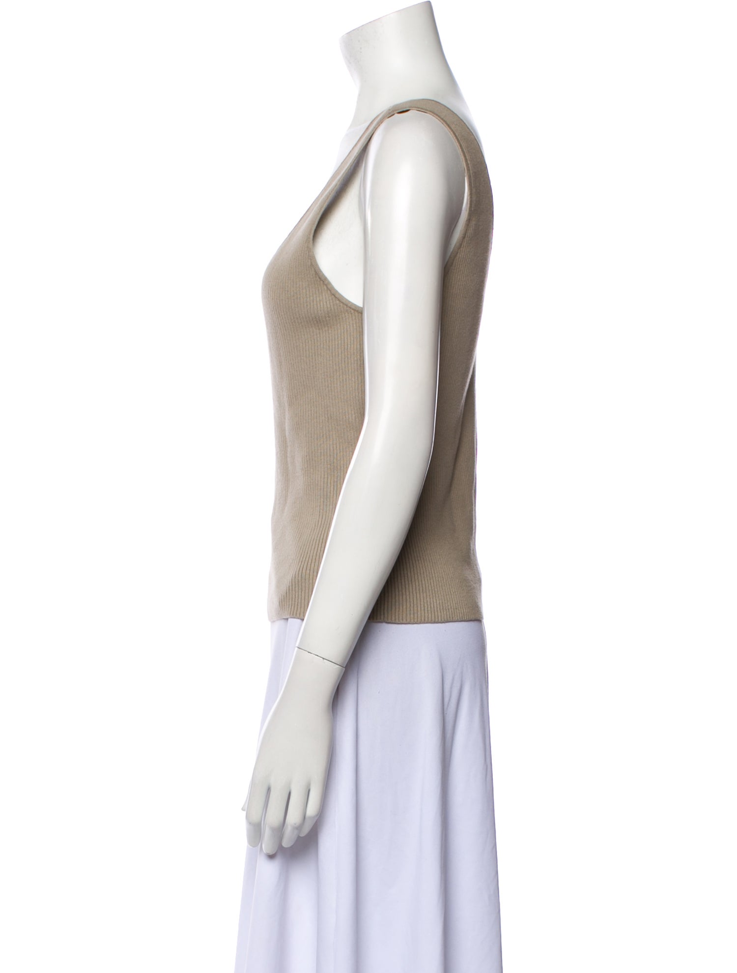 Reformation V-Neck Sleeveless Top