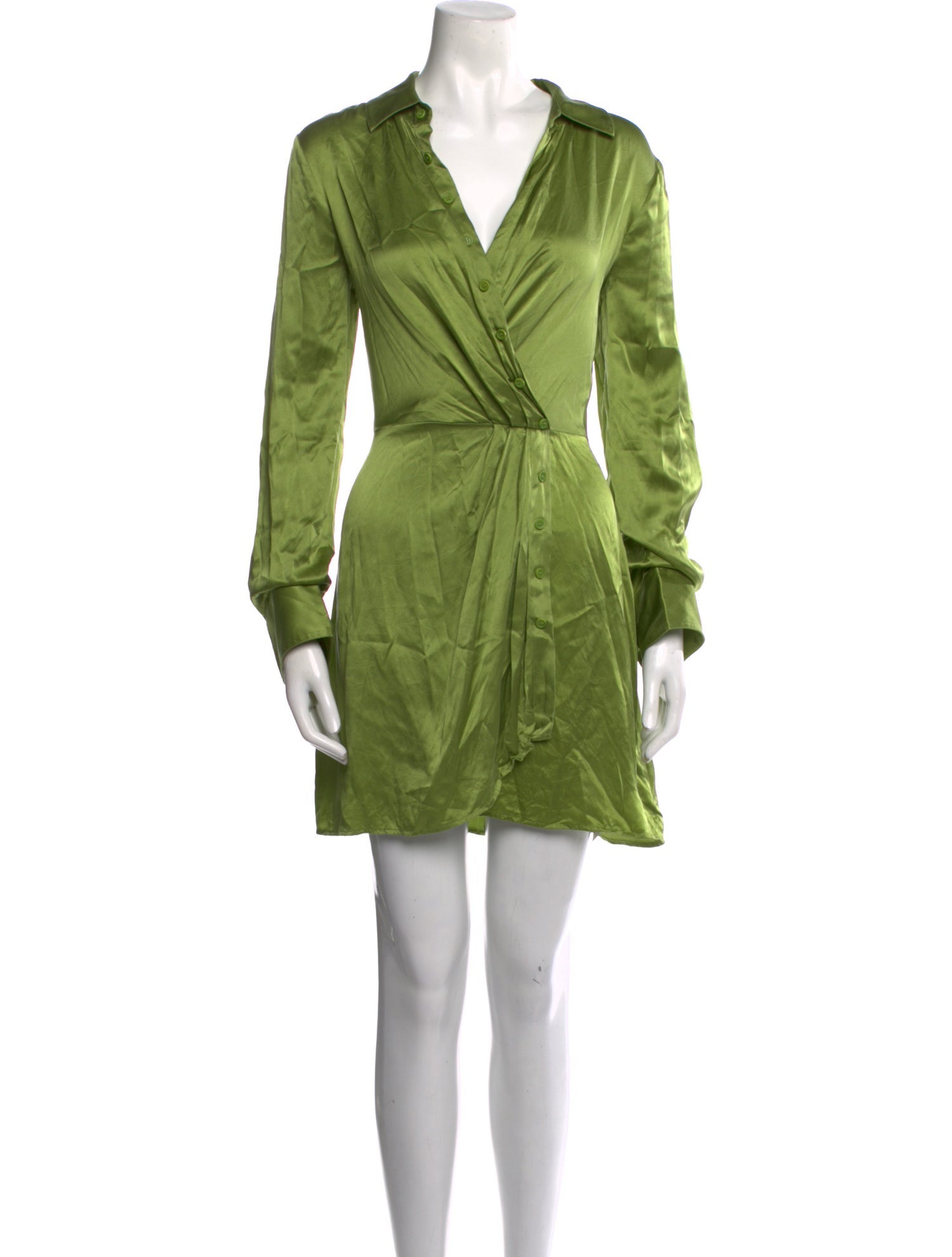 Reformation Silk Mini Dress