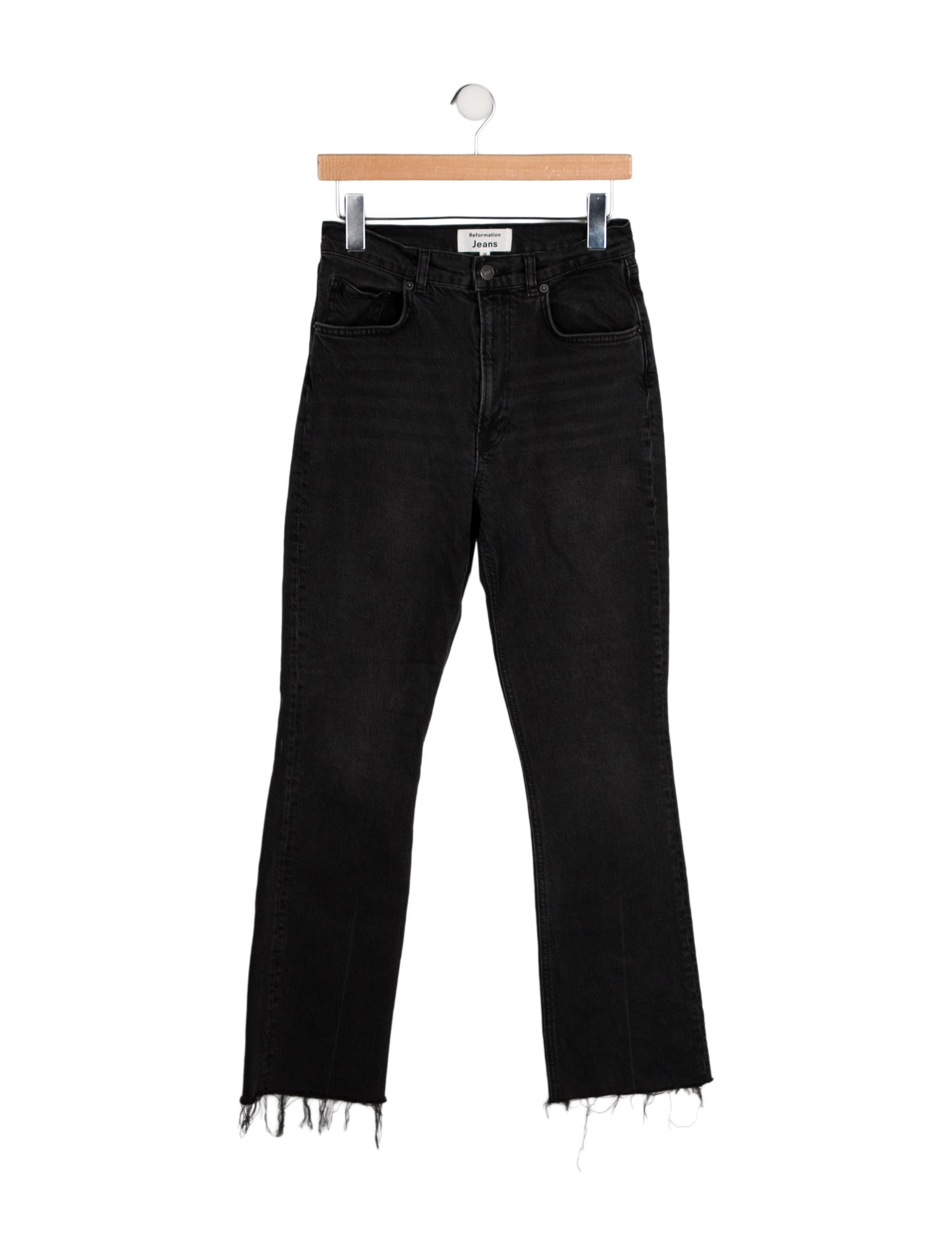 Reformation High-Rise Straight Leg Jeans