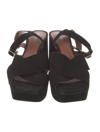 Reformation Suede Sandals