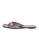 Reformation Leather Slides