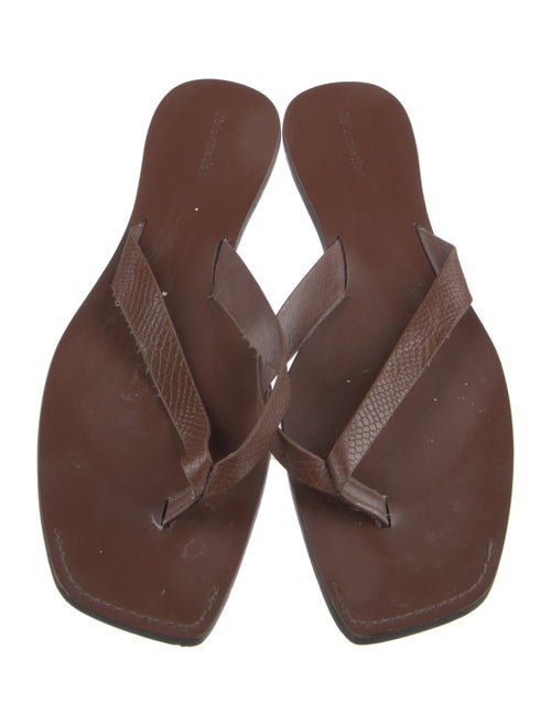 Reformation Leather Slides