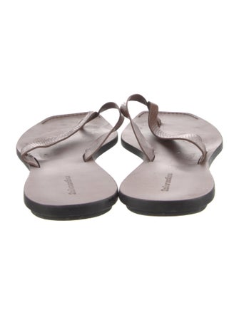 Reformation Leather Slides