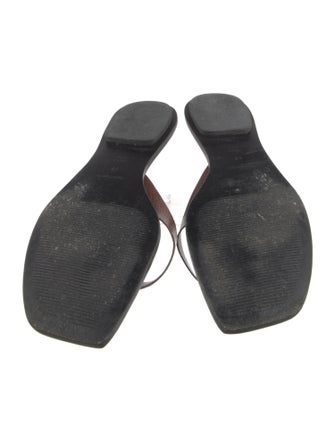 Reformation Leather Slides