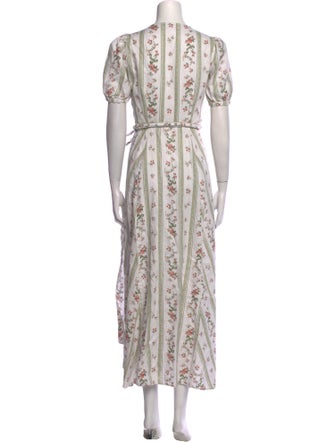 Reformation Linen Long Dress