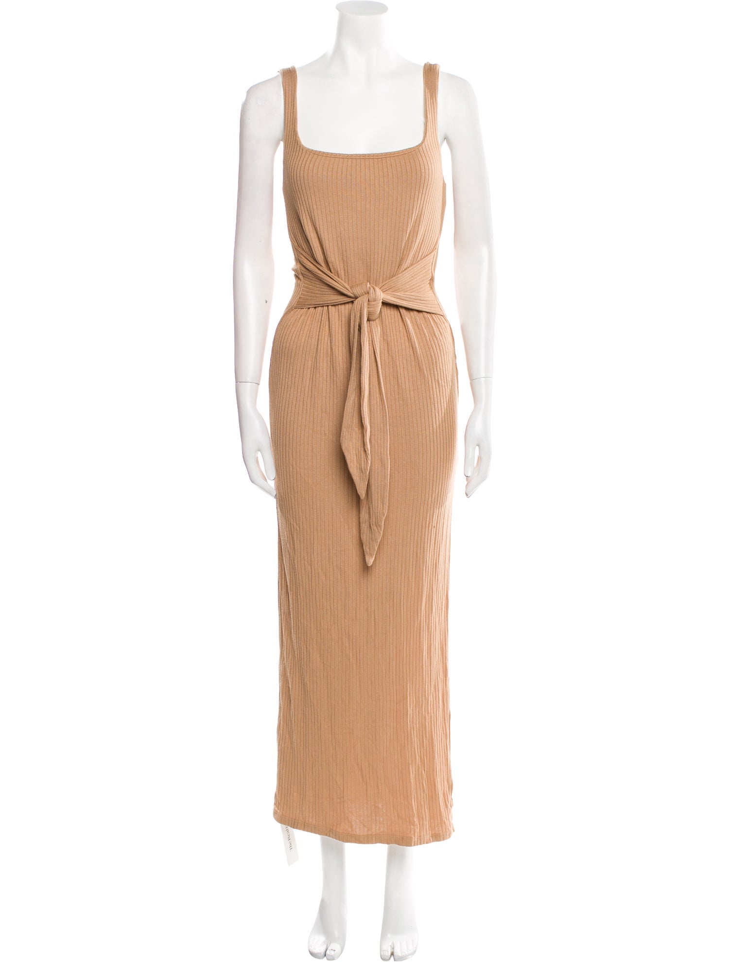 Reformation Square Neckline Long Dress