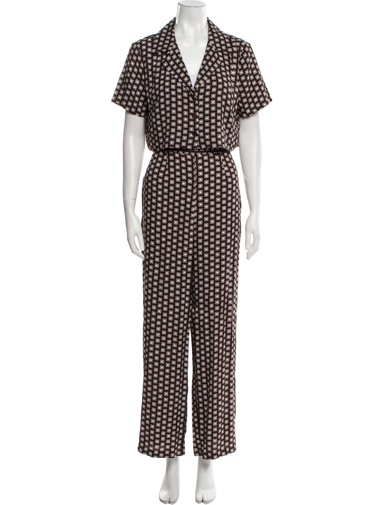 Reformation Printed Pant Set