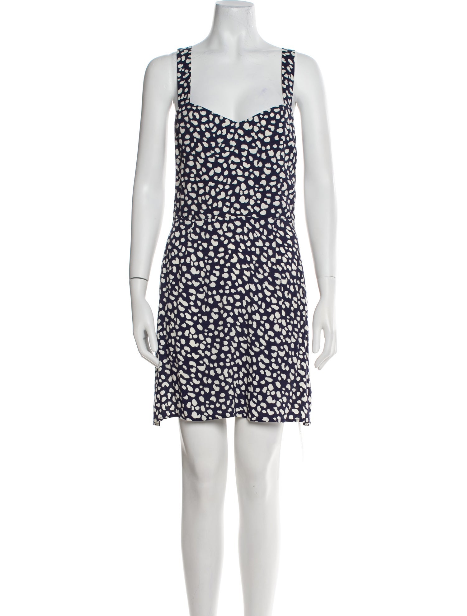 Reformation Printed Mini Dress