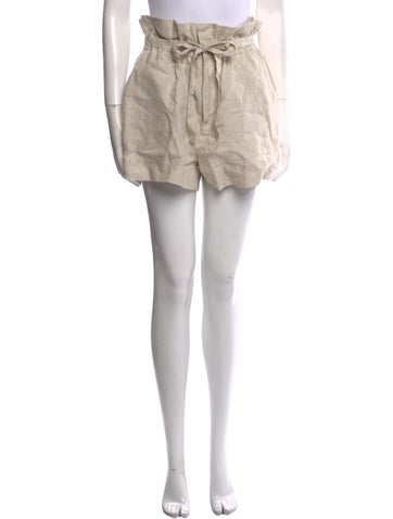 Reformation Shorts Linen Mini S