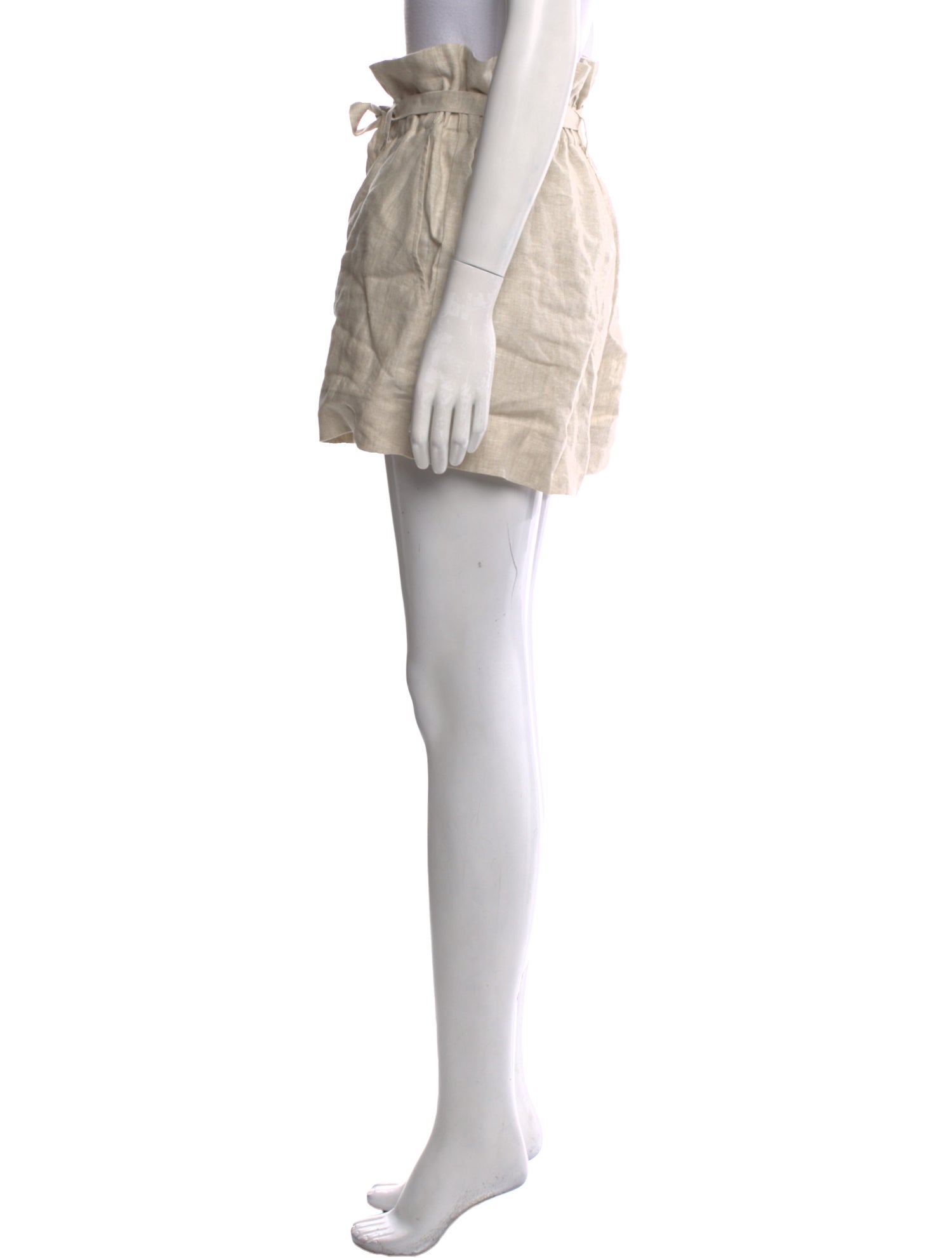 Reformation Linen Mini Shorts