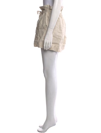 Reformation Linen Mini Shorts