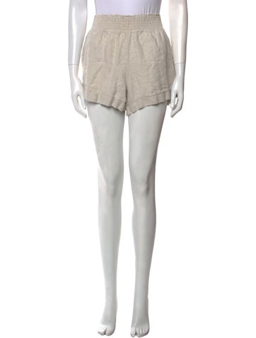 Reformation Shorts Linen Mini M