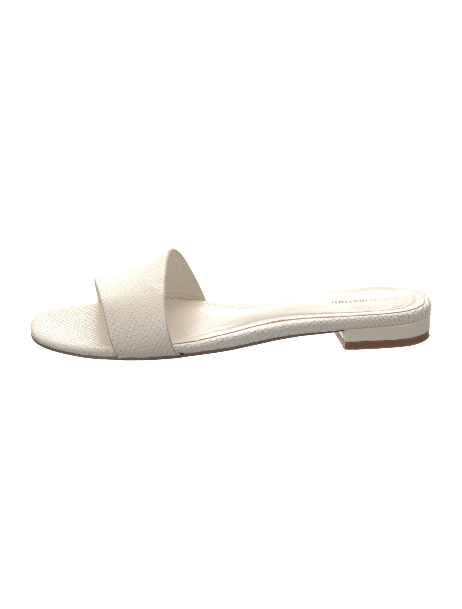 Reformation Leather Slides