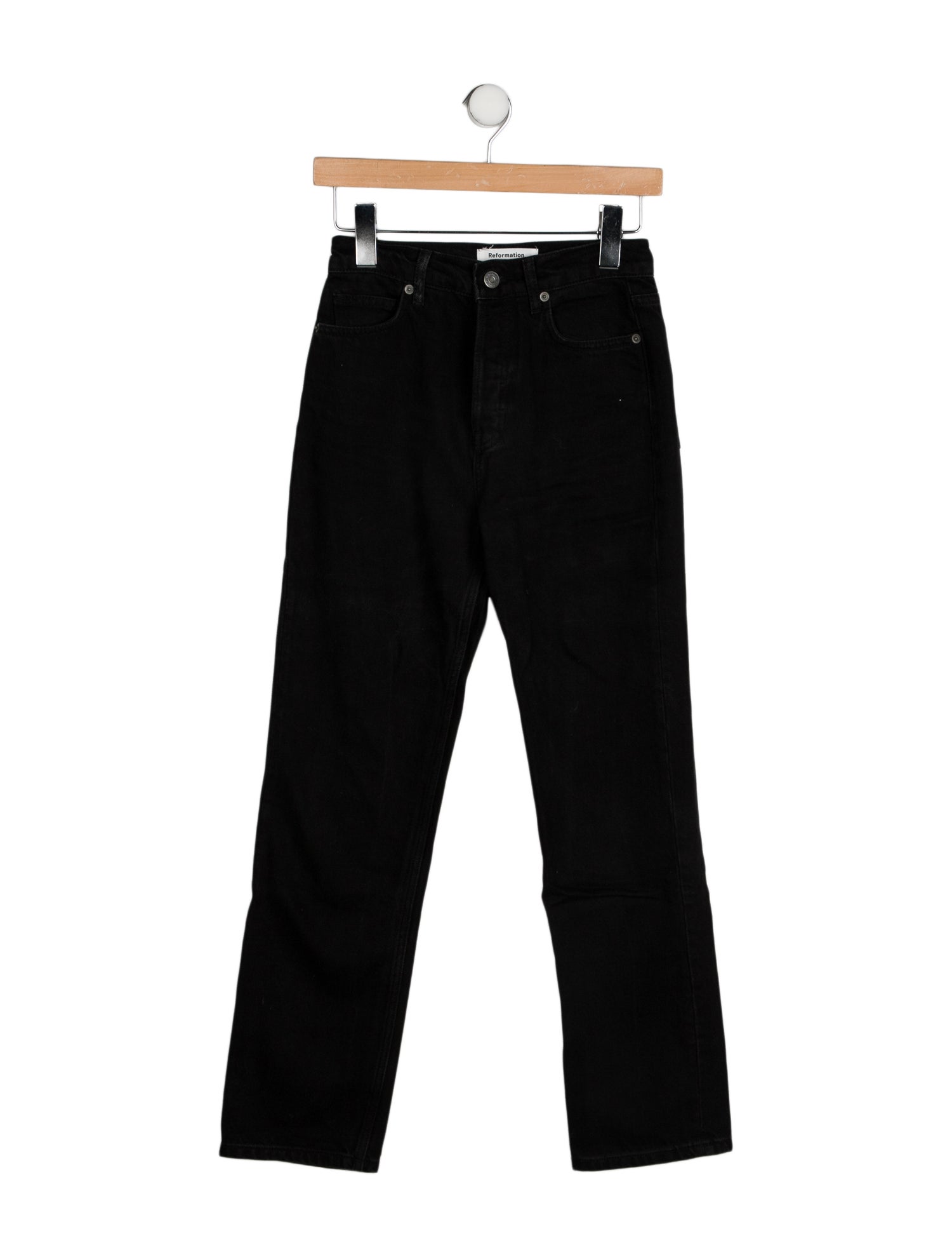 Reformation High-Rise Straight Leg Jeans