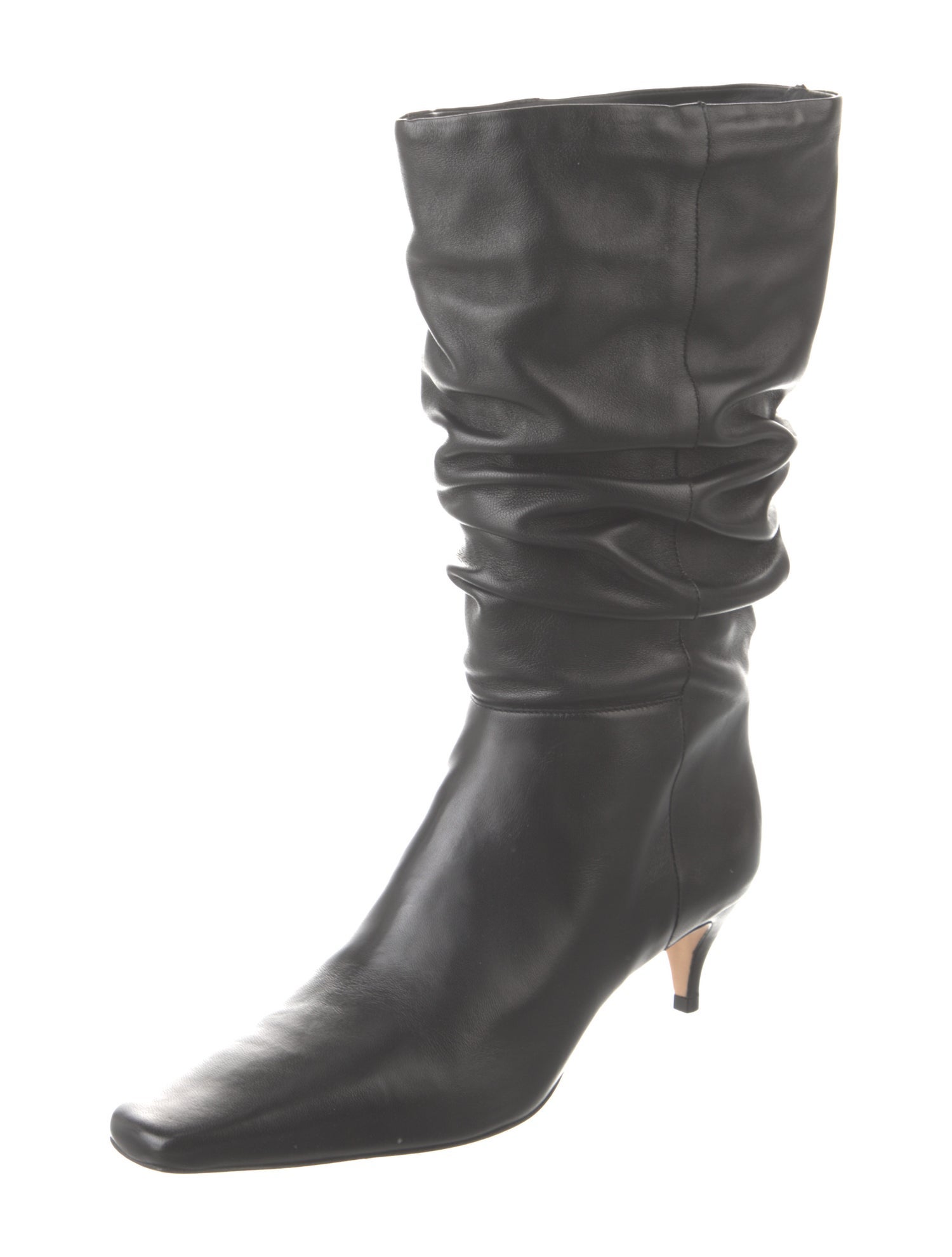 Reformation Leather Rain Boots