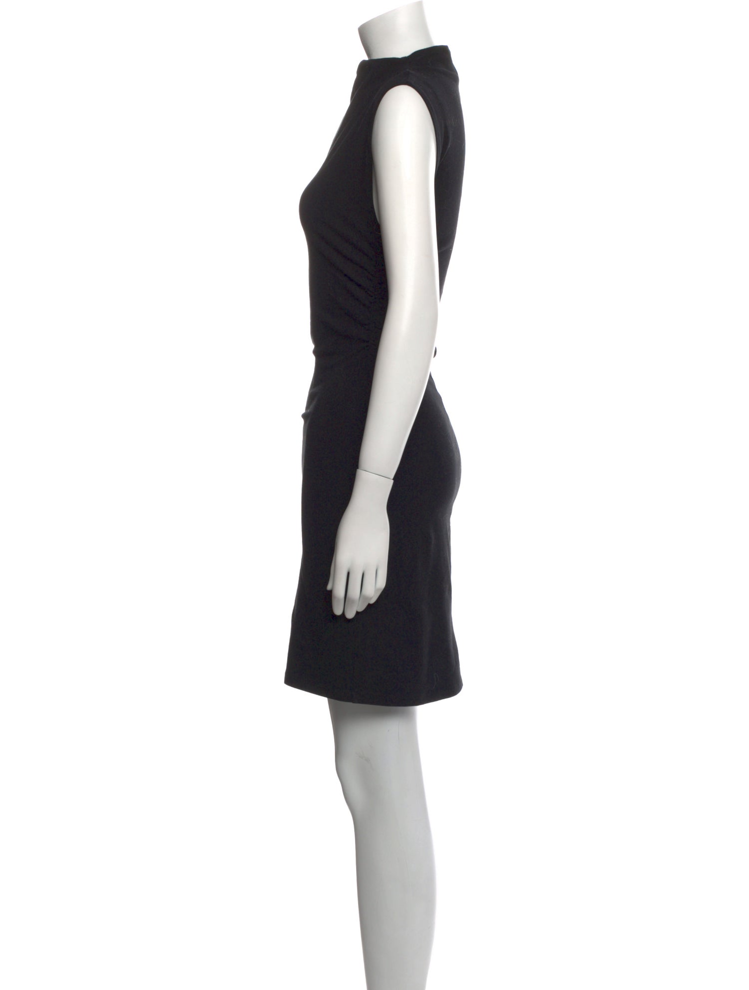 Reformation Mock Neck Mini Dress