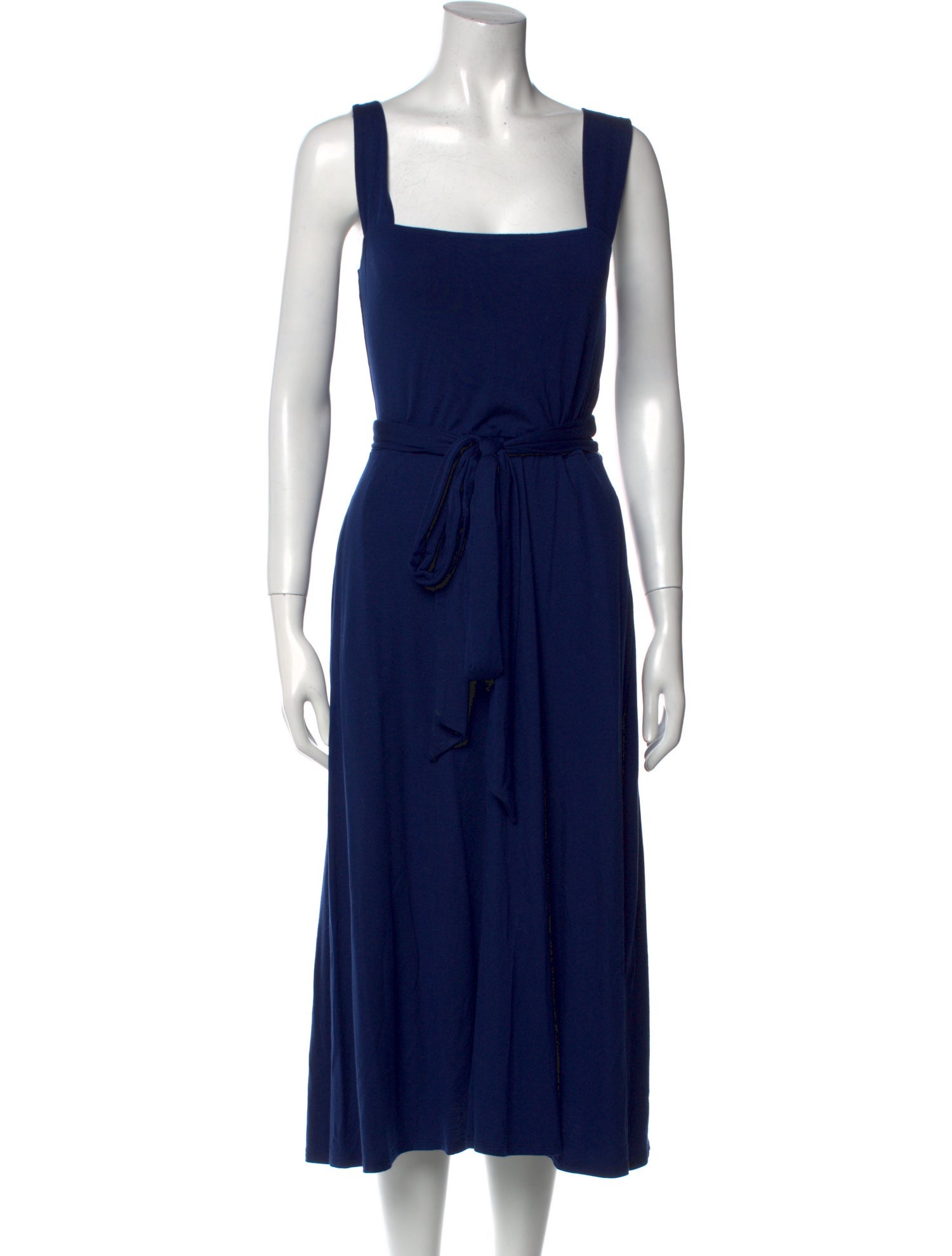 Reformation Square Neckline Knee-Length Dress