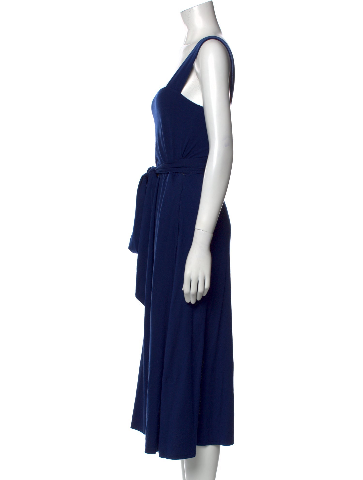 Reformation Square Neckline Knee-Length Dress