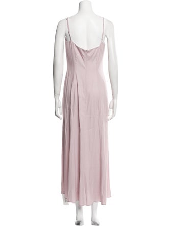 Reformation Square Neckline Long Dress