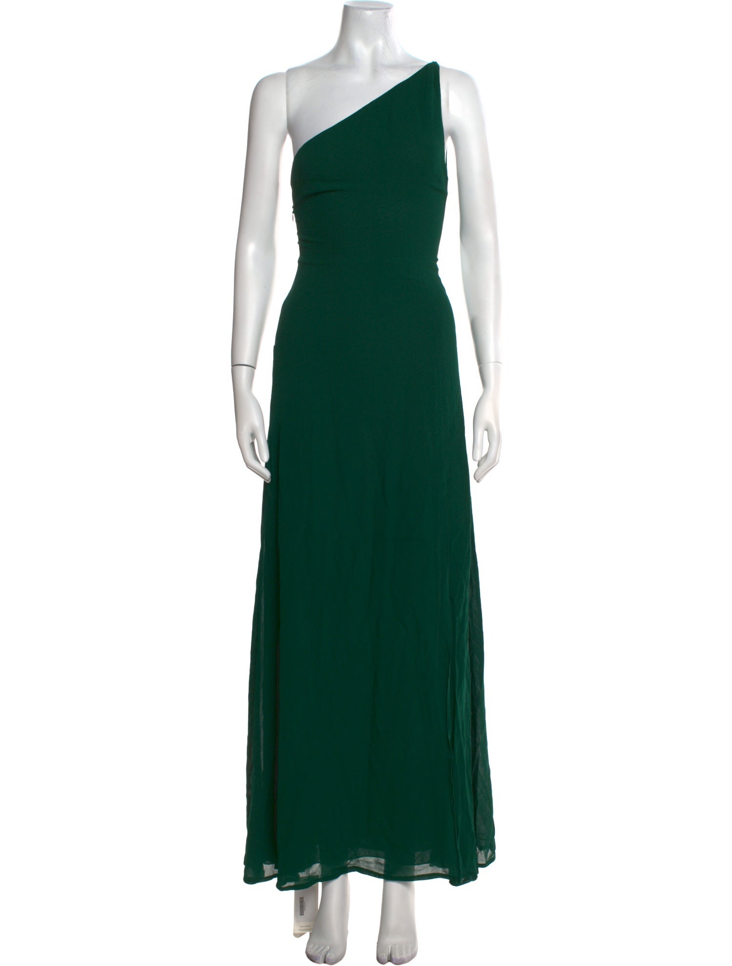 Reformation One-Shoulder Long Dress